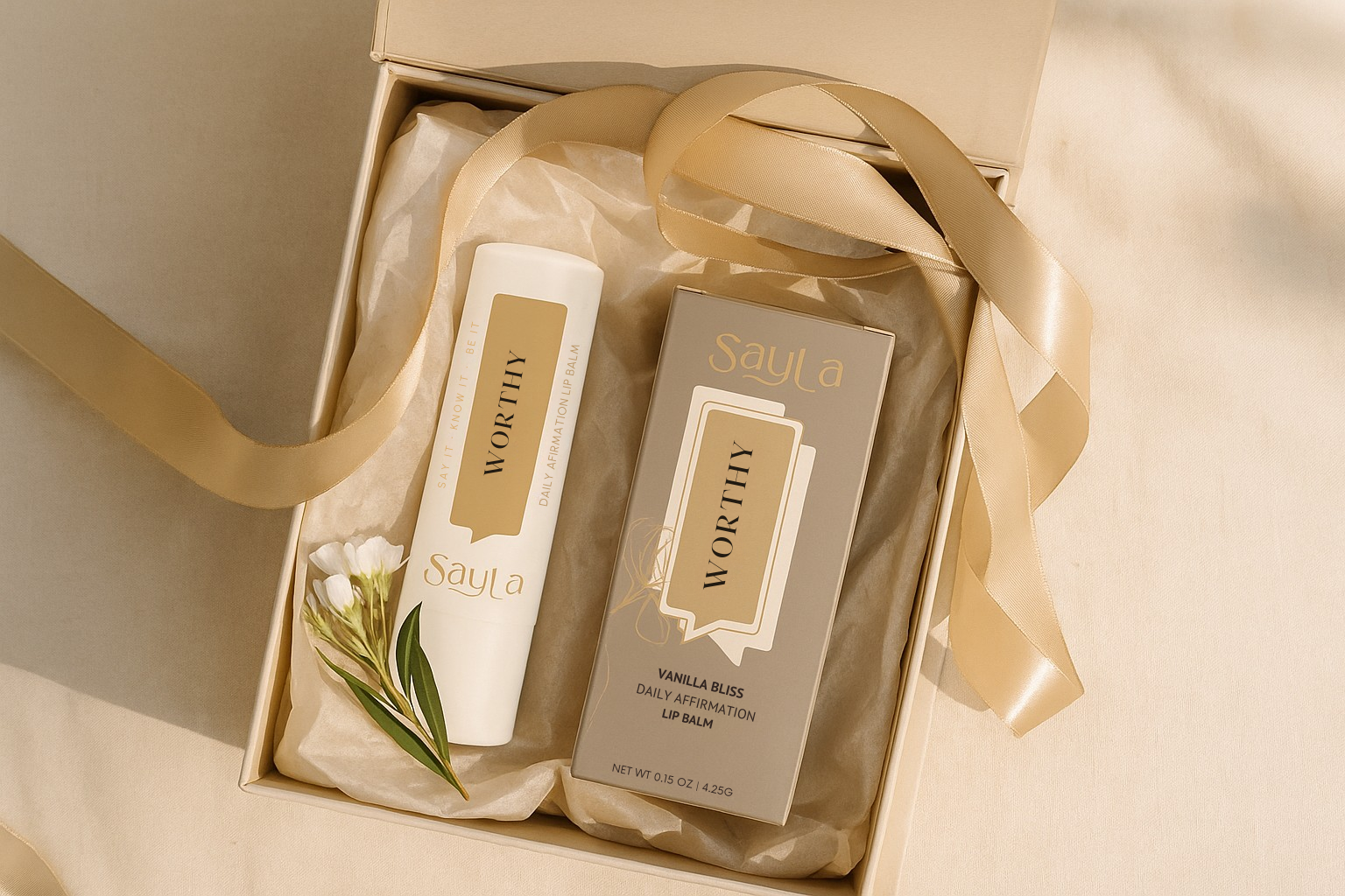 Affirmation gift set designed to encourage and support meaningful moments.