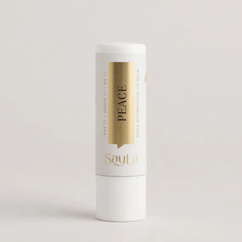 Peace Organic Lip Balm – Pure Mint