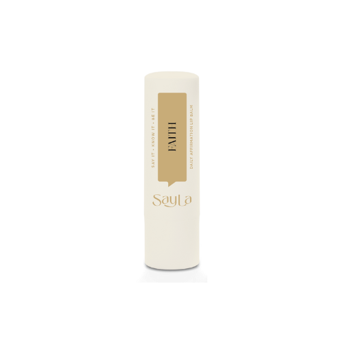Faith Organic Lip Balm – Vanilla Bliss