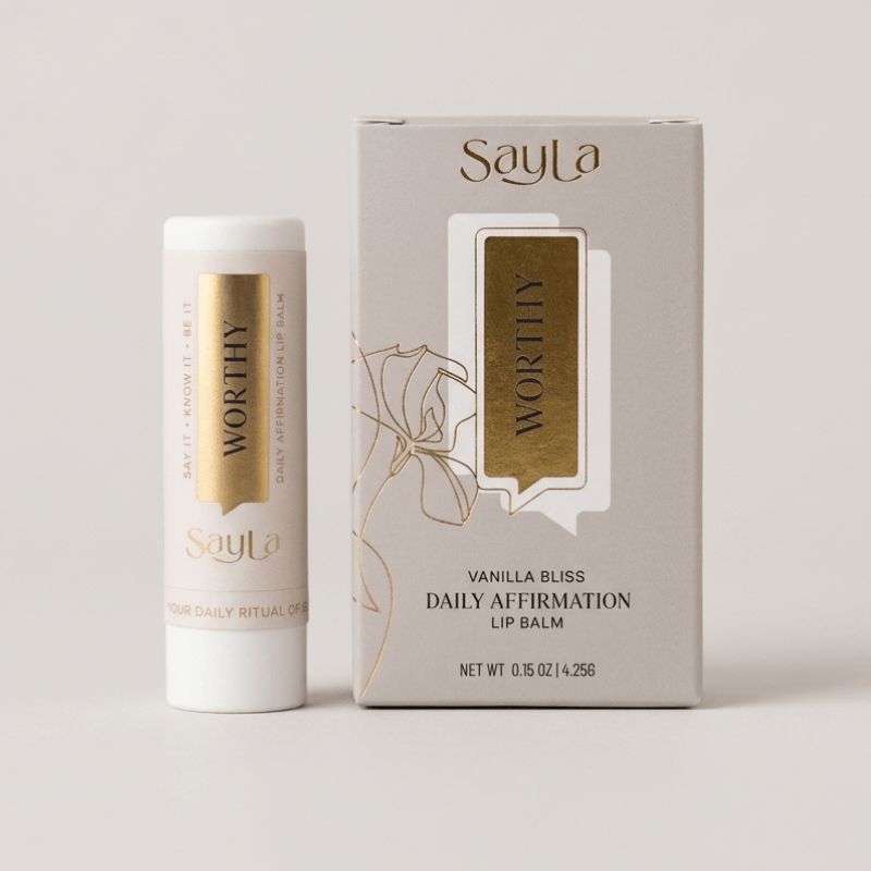 Worthy Organic Lip Balm – Vanilla Bliss